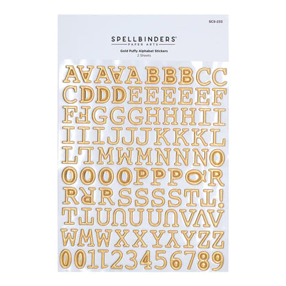  Gold Letter Stickers