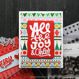 Festive Fun Pattern Stencil Pack (6 qty; 6 x 6)