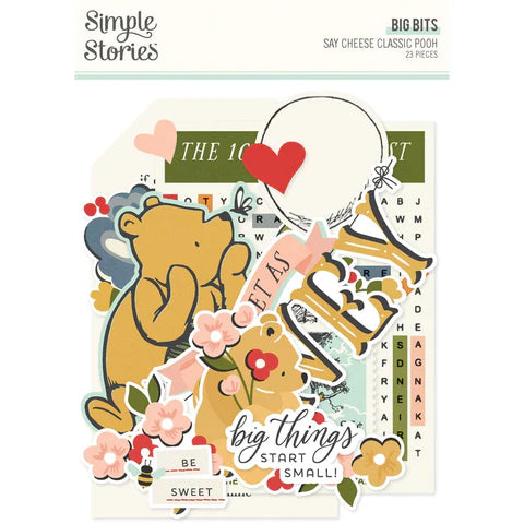 Simple Stories - Say Cheese Classic Pooh Floral Bits & Pieces