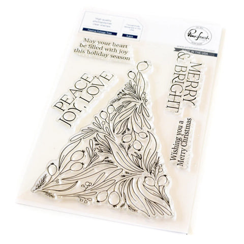 Festive Foliage Tree stamp