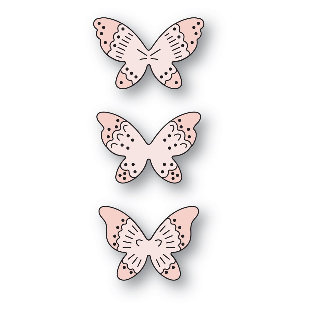 Trio de papillons nordiques