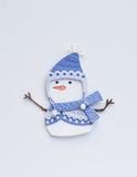 Nordic Happy Snowman