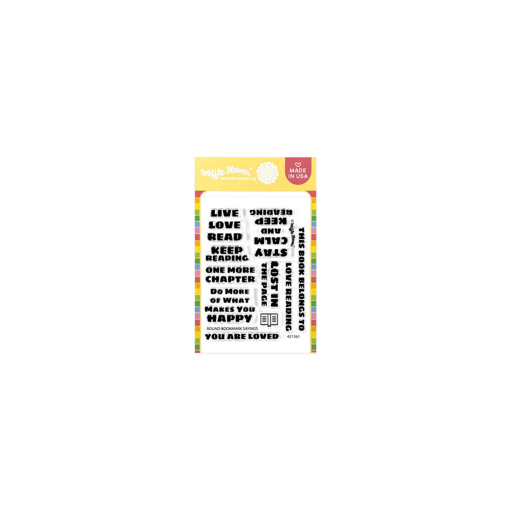 Round Bookmark Sayings Stamp Set