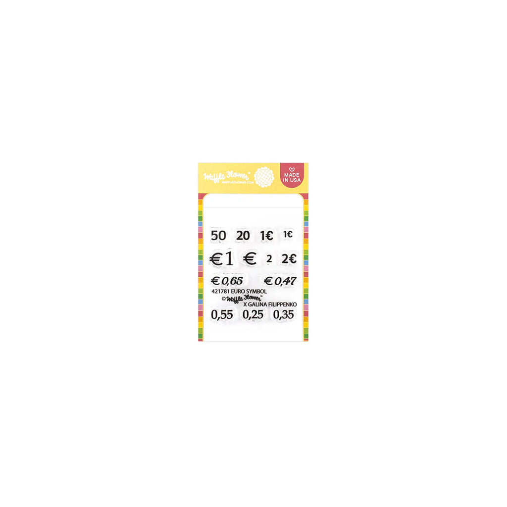 Euro Symbols Stamp Set