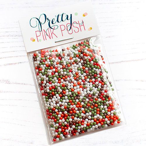 Rustic Christmas Shaker Beads