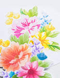 Breezy Bouquet Stencil Set