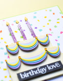 Party Confetti Stencil Set