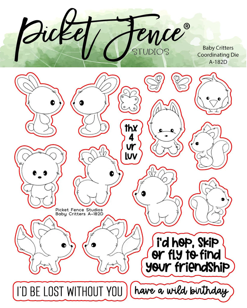 Baby Critters Coordinating Dies