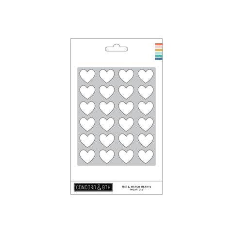 Mix & Match Hearts Inlay Die