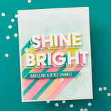 Shine Bright Etched Dies from the Shine Bright Collection by Carissa Wiley