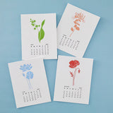 October Cosmos Press Plates from the Florals Through the Year Collection