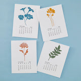 October Cosmos Press Plates from the Florals Through the Year Collection