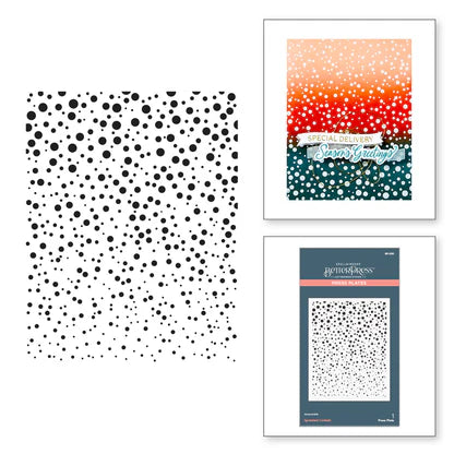 Sprinkled Confetti Press Plates from the Home for the Holidays Collection