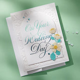 Copperplate On Your Wedding Day BetterPress Plate from the Copperplate On Your Wedding Day Collection by Paul Antonio