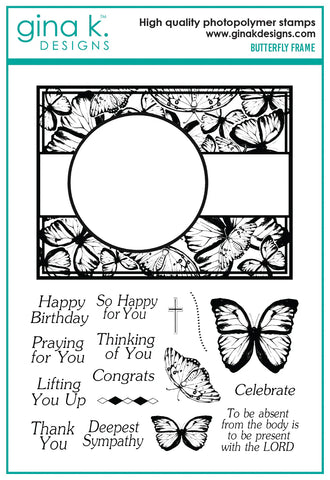 Butterfly Frame Stamp set