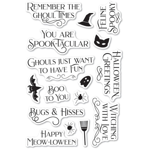 Bugs and Hisses clear stamp set