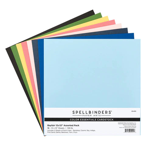 Bayfair 12" x 12" Cardstock Pack