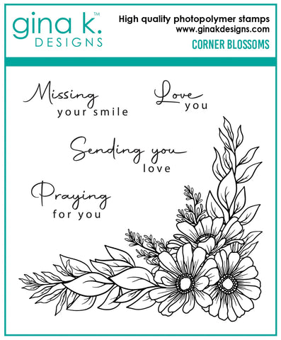 Corner Blossoms Stamp set