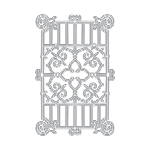 Ornate Gate Cover Plate (F)