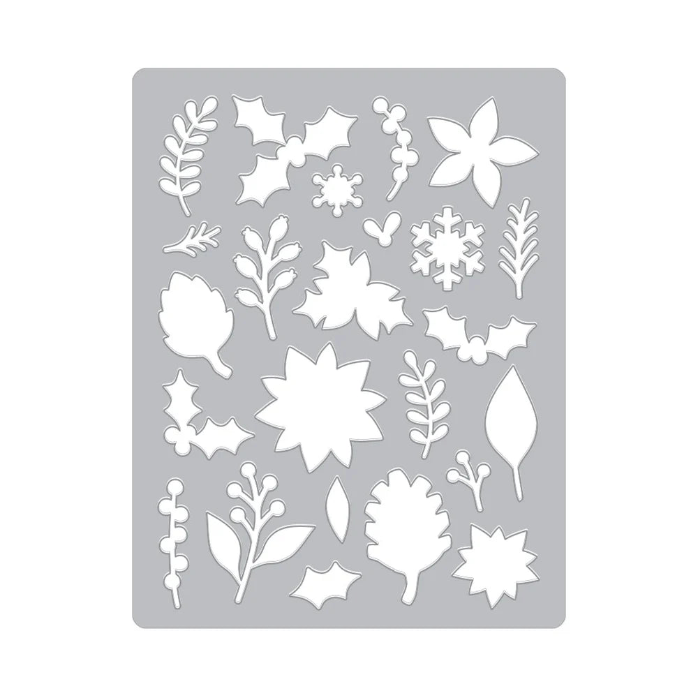 Winter Foliage Pattern Cover Plate (F)