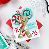 Peeking Gingerbread Man Fancy Die