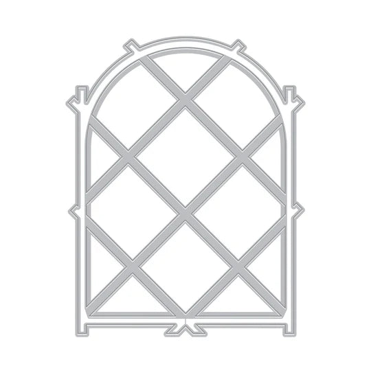 Trellis Window Die from the In The Garden Collection