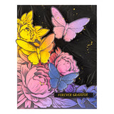 Blooming Butterflies 3D Emboss & Cut Folder from the Vivid Expressions Collection