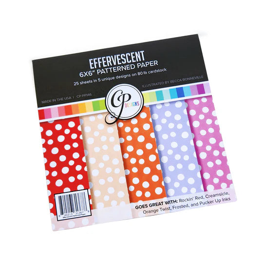 Effervescent Patterned Paper