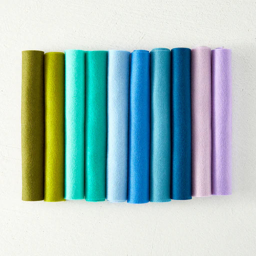 Merino Wool Felt Sheets - Cool Collection