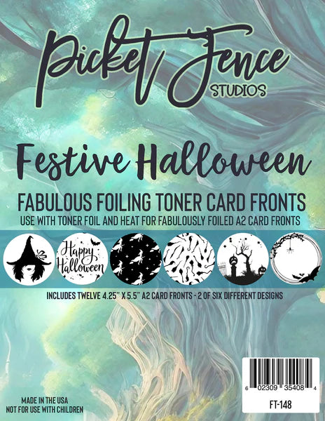 Fabulous Foiling Toner A2 Card Fronts (12 pk)-Festive Halloween