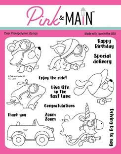 Fast Lane 6x6 Stamp Set