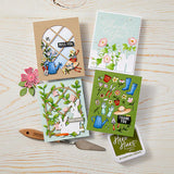 Gardening Tools & Flowers Cover Plate Die from the In The Garden Collection