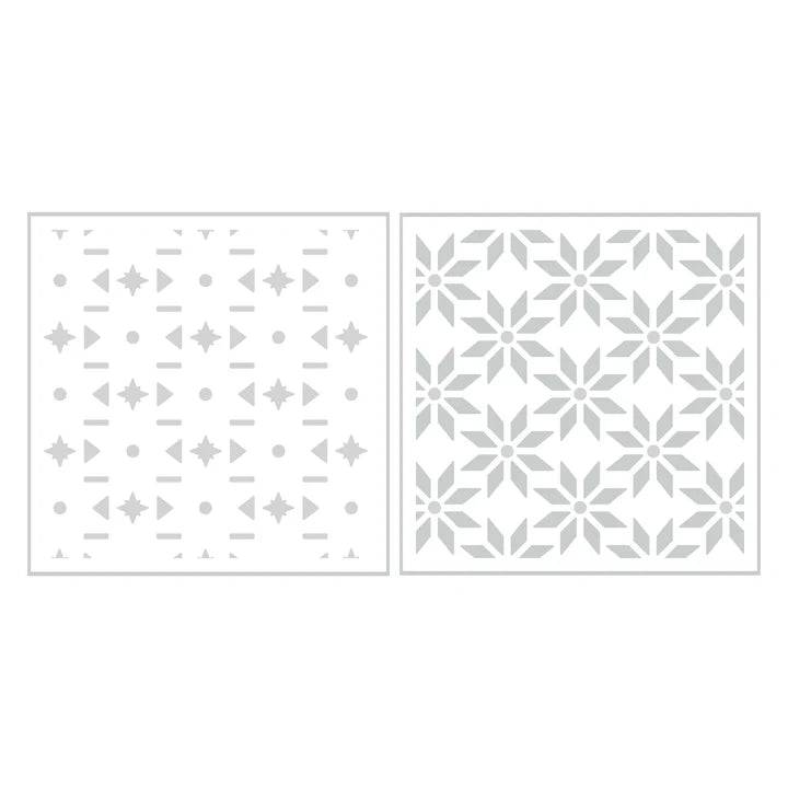 Folk Star Layered Stencils (2 pack)