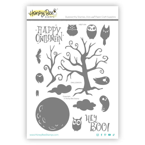 Owlloween 6x8 Stamp Set