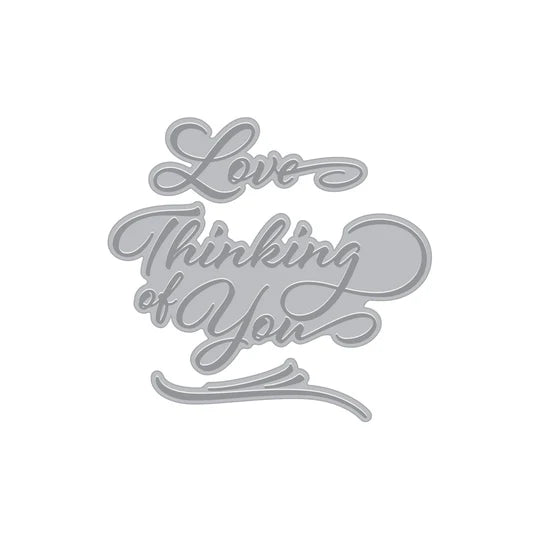 Love & Thinking of You BetterPress + Foil Plates from the Friendship Blooms Collection