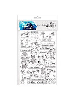 Woodland Wildlife Clear Stamps