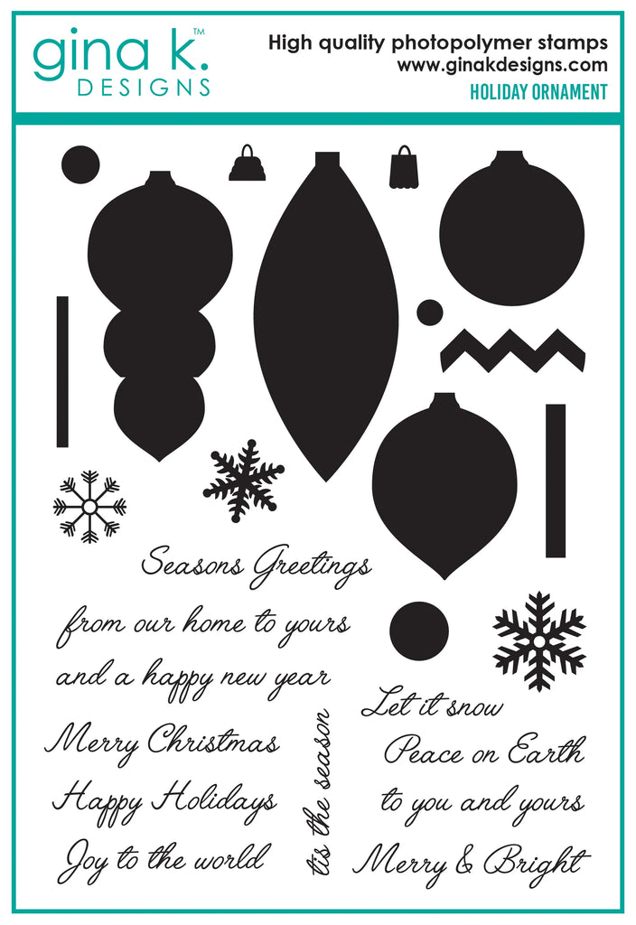 Holiday Ornaments Stamp Set