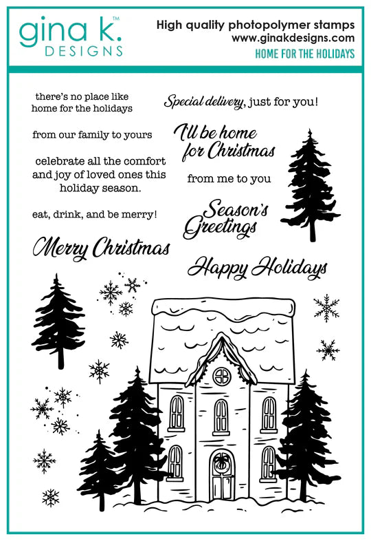 Home For The Holidays Stamp Set