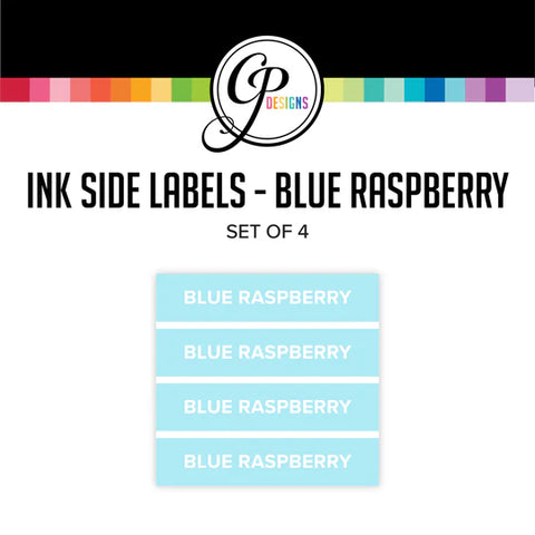 Blue Raspberry Side Label