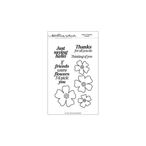 Pretty Posies Stamp Set (4 x 6)