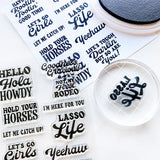 Lasso Life Sentiments Stamp Set