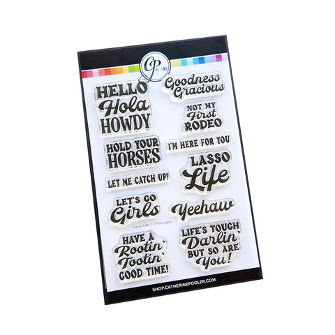 Lasso Life Sentiments Stamp Set