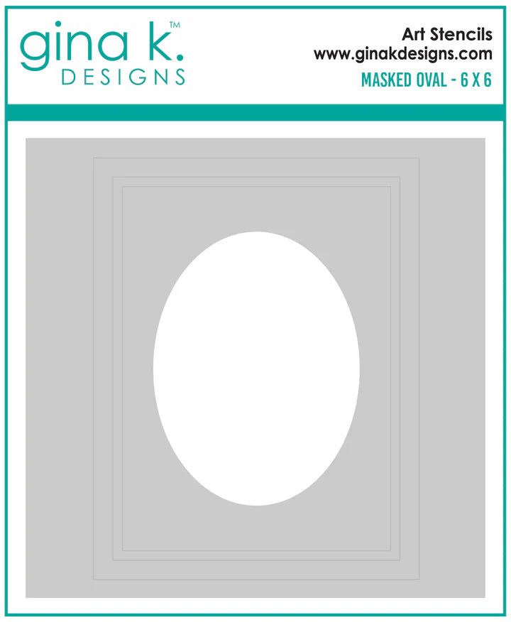 Masked Oval Stencil