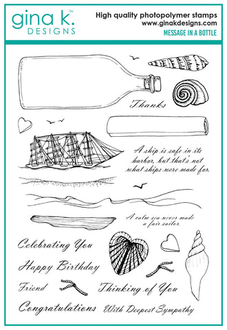 Message In A Bottle Stamp Set