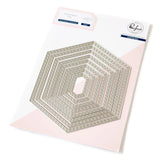 Nested Hexagons Double Stitch die