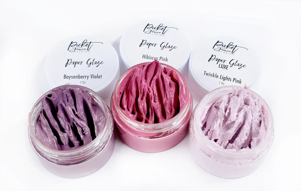 Paper Glaze Pink Ombre Haze Sampler Set