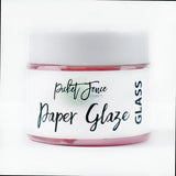 Paper Glaze Glass - Red Rose