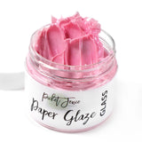 Paper Glaze Glass - Red Rose