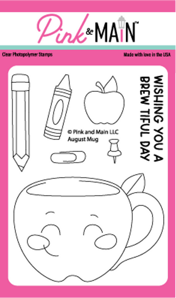 August Mug 3X4 Stamp Set