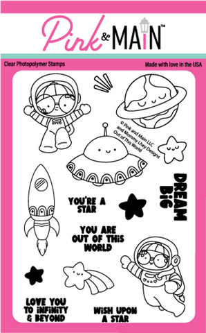 OUT OF THIS WORLD 4X6 STAMP SET